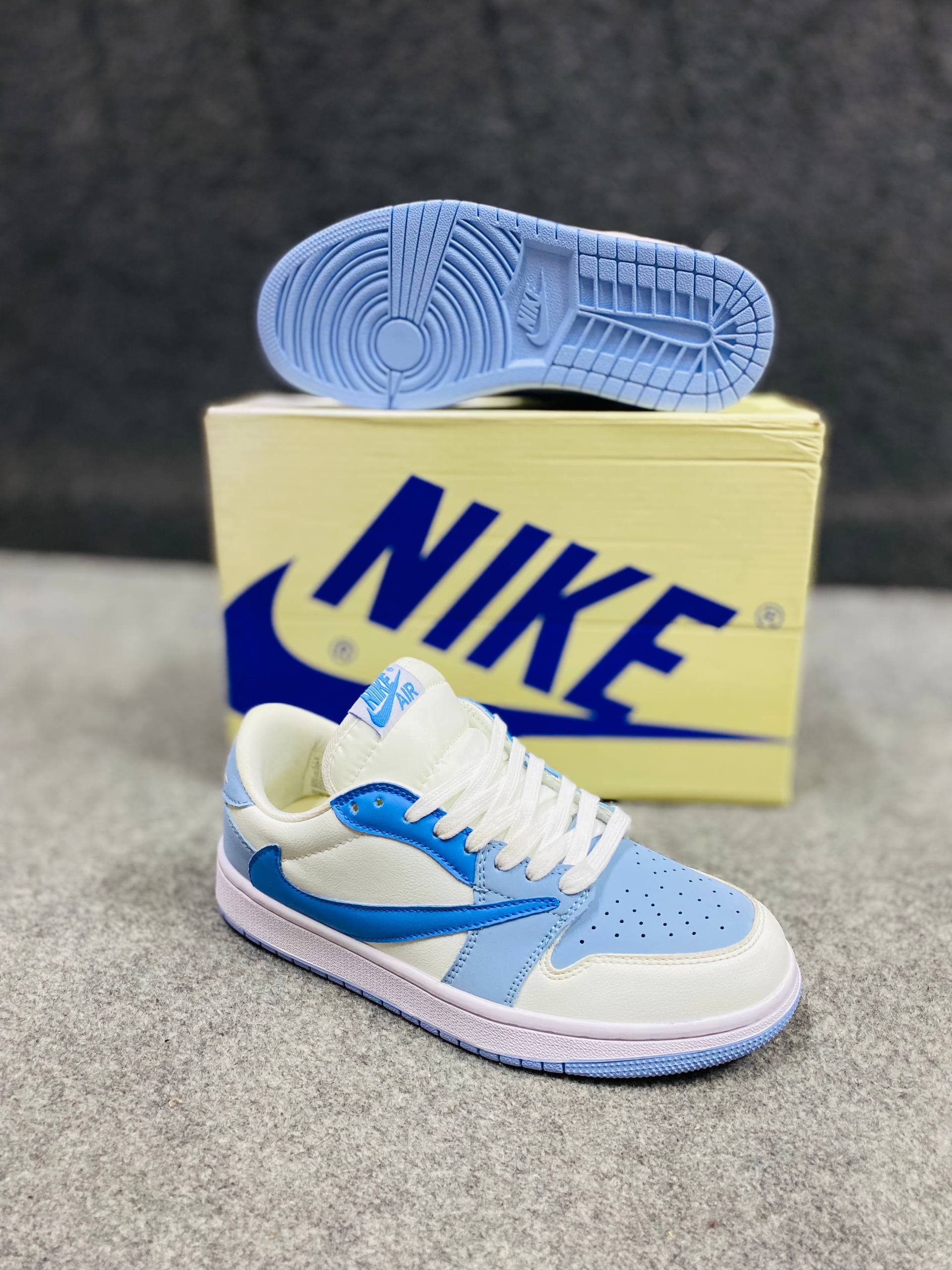 Air Jordan 1 Blue & White sneaker