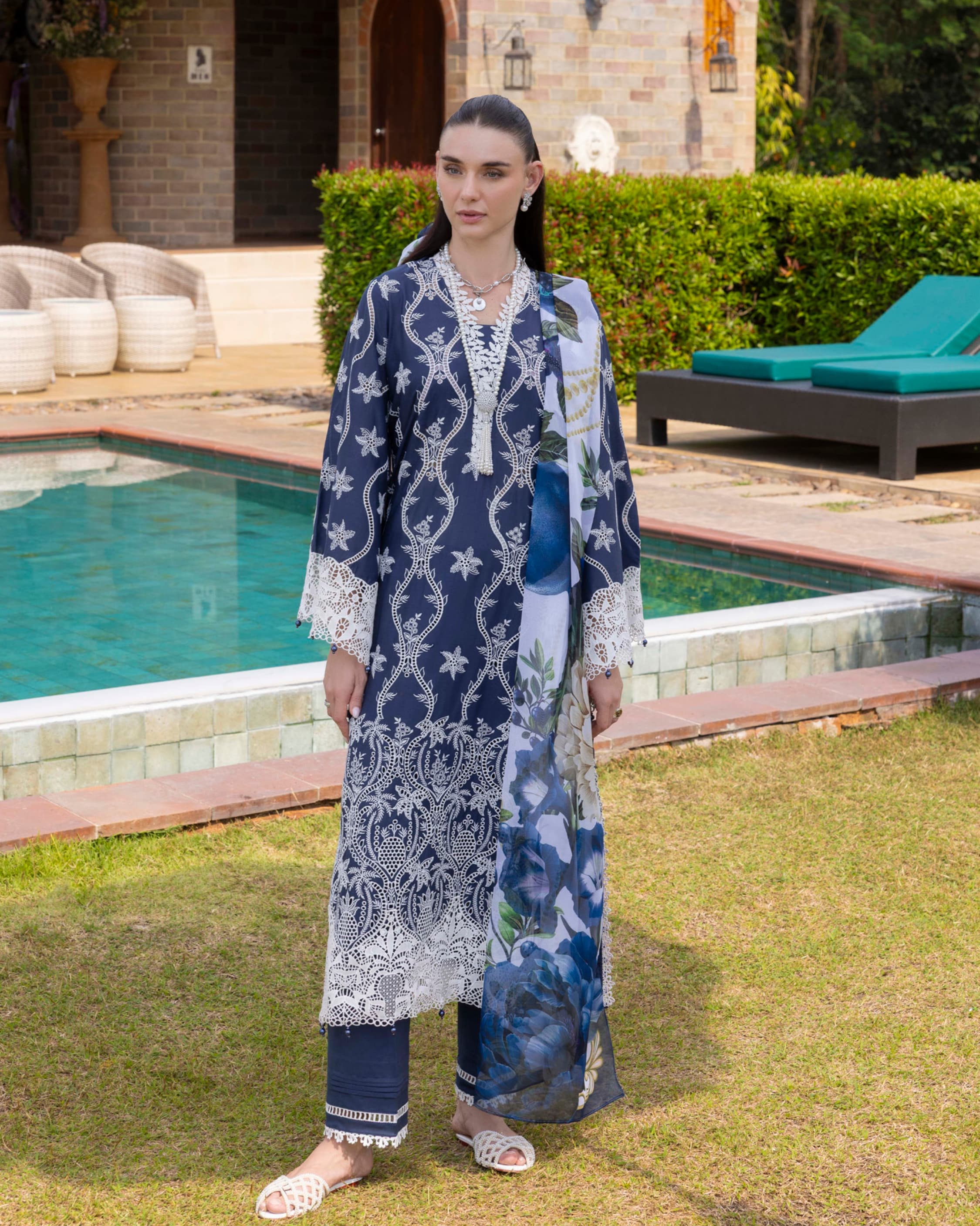 ADAN'S Leserkari Ready-to-Wear Lawn
