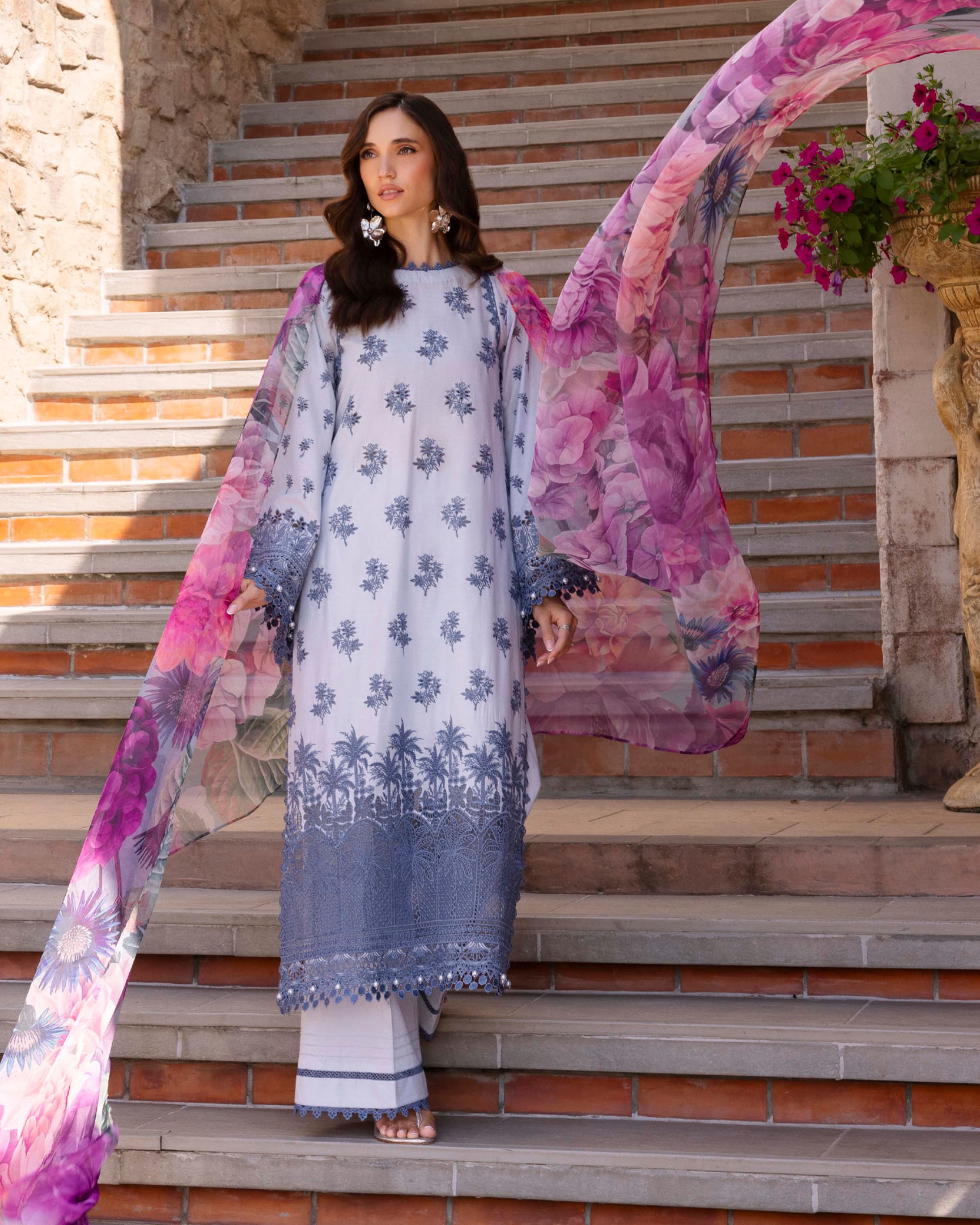 ADAN'S Leserkari Ready-to-Wear Lawn