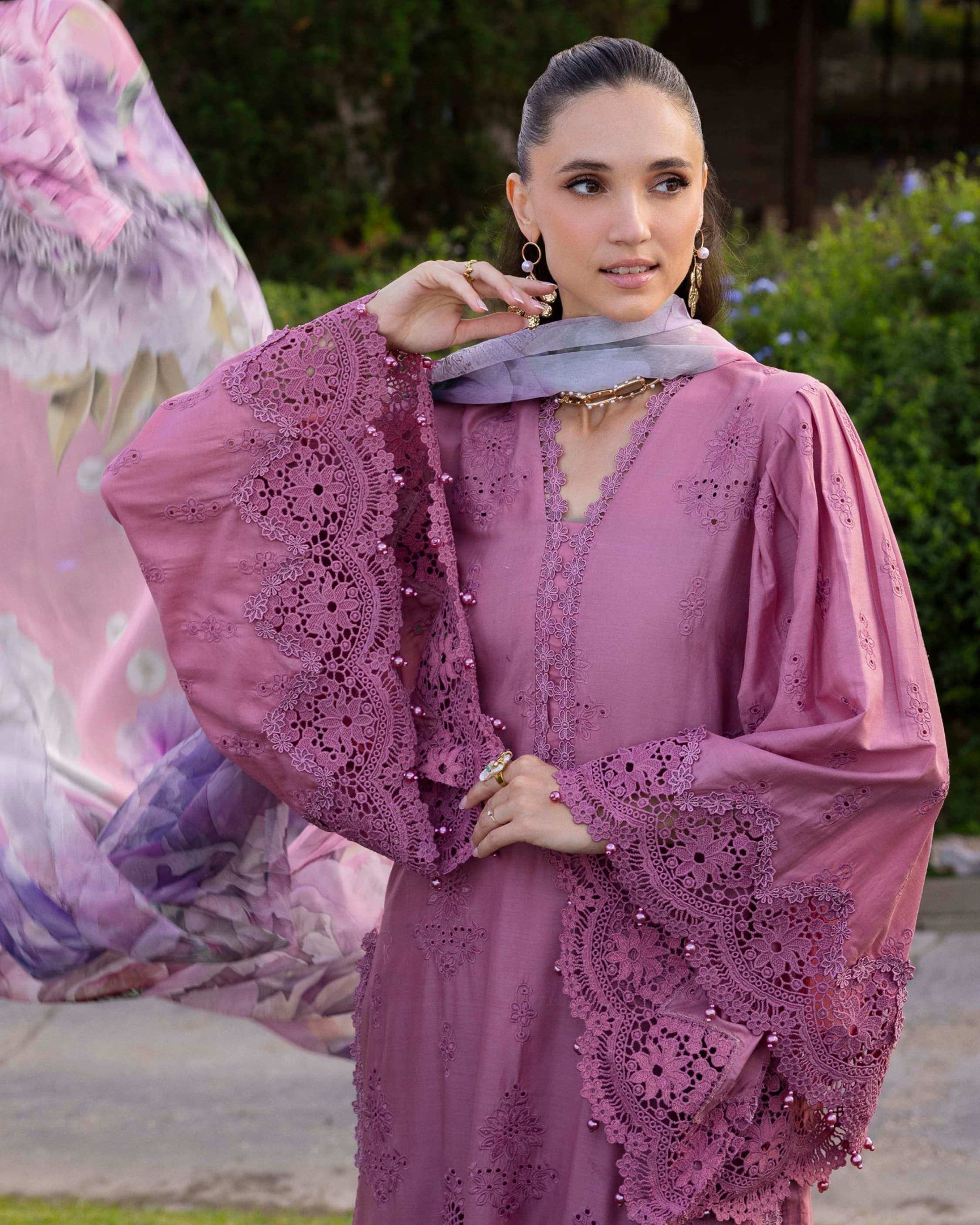 ADAN'S Leserkari Ready-to-Wear Lawn