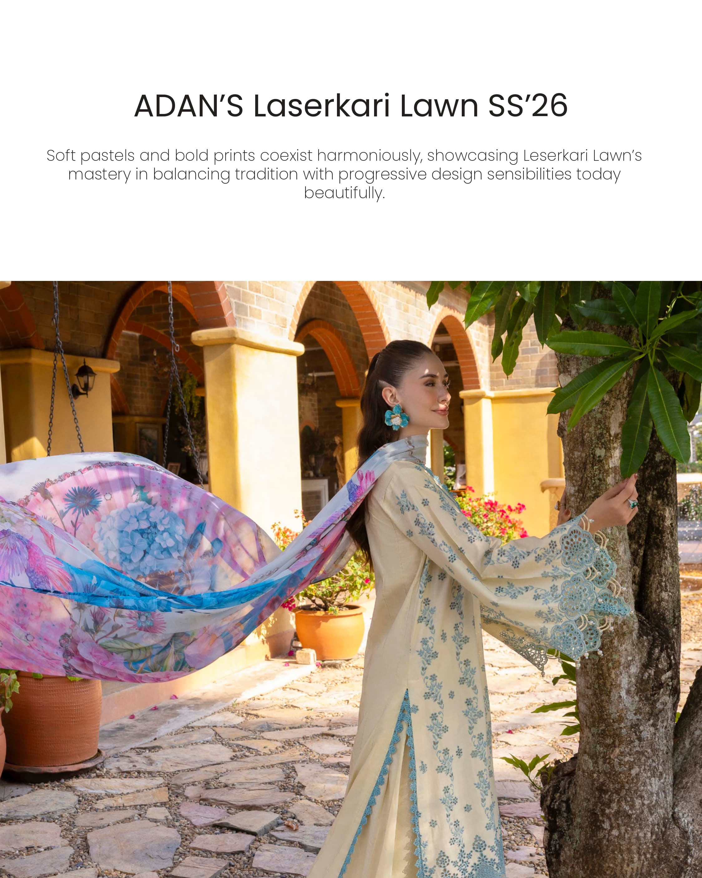 ADAN'S Leserkari Ready-to-Wear Lawn - Image 3